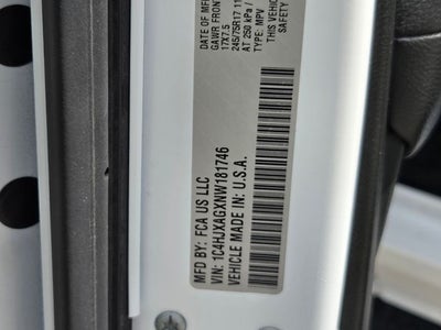 2022 Jeep Wrangler Sport