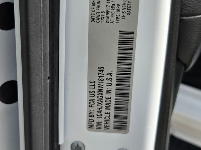 2022 Jeep Wrangler Sport