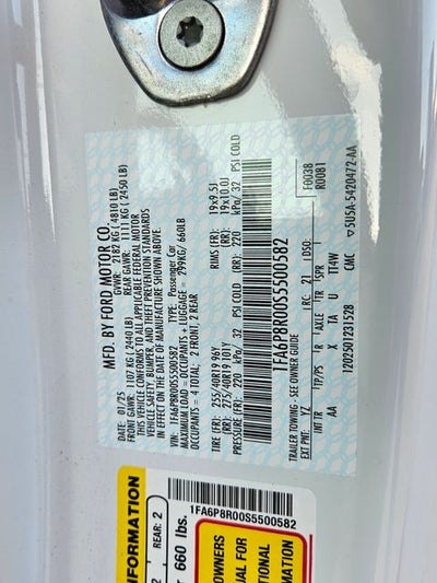 2025 Ford Mustang Dark Horse