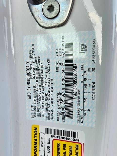 2025 Ford Mustang Dark Horse