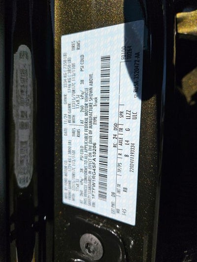 2025 Ford F-150 Raptor