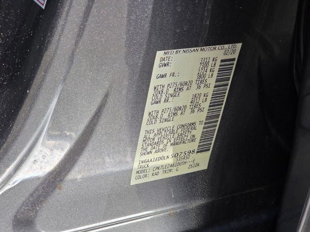 2020 Nissan Titan SL