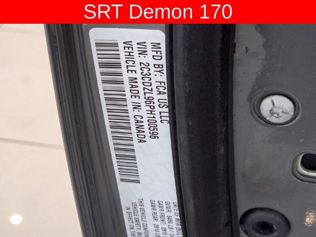 2023 Dodge Challenger SRT Demon 170