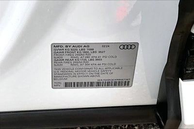 2024 Audi Q8 e-tron Premium Plus quattro